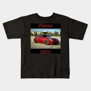 Nissan 350Z - Red Design Kids T-Shirt